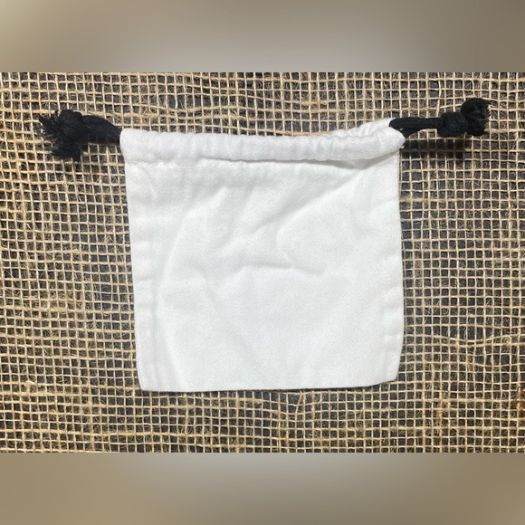 Coach Jewelry Pouch Beige with Drawstring - Picture 2 of 3